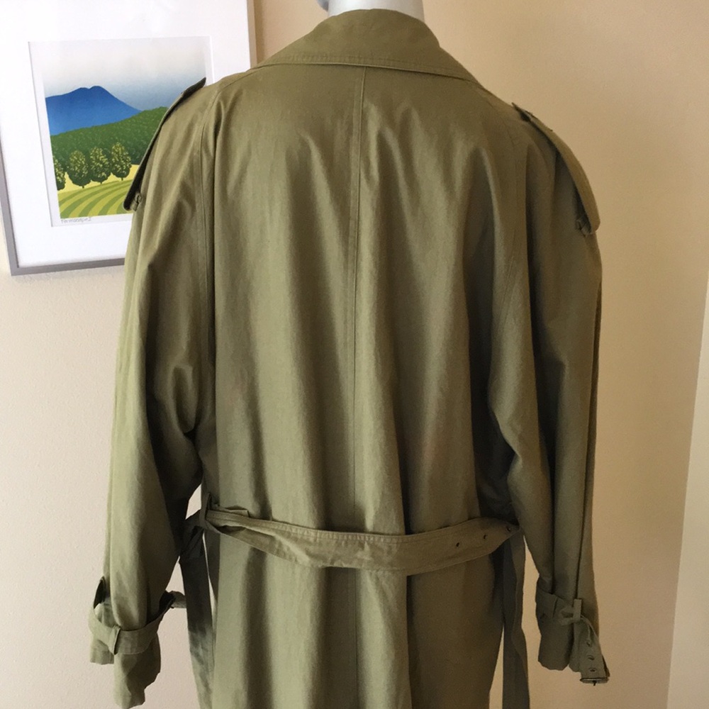 GIORGIO ARMANI | Vintage double-breasted trench coat - Picture 12 of 17